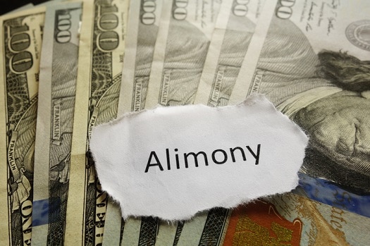 Image of alimony payment